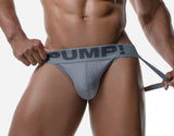 PUMP! Grey Rib JockStrap - BANG & STRIKE (view 5)