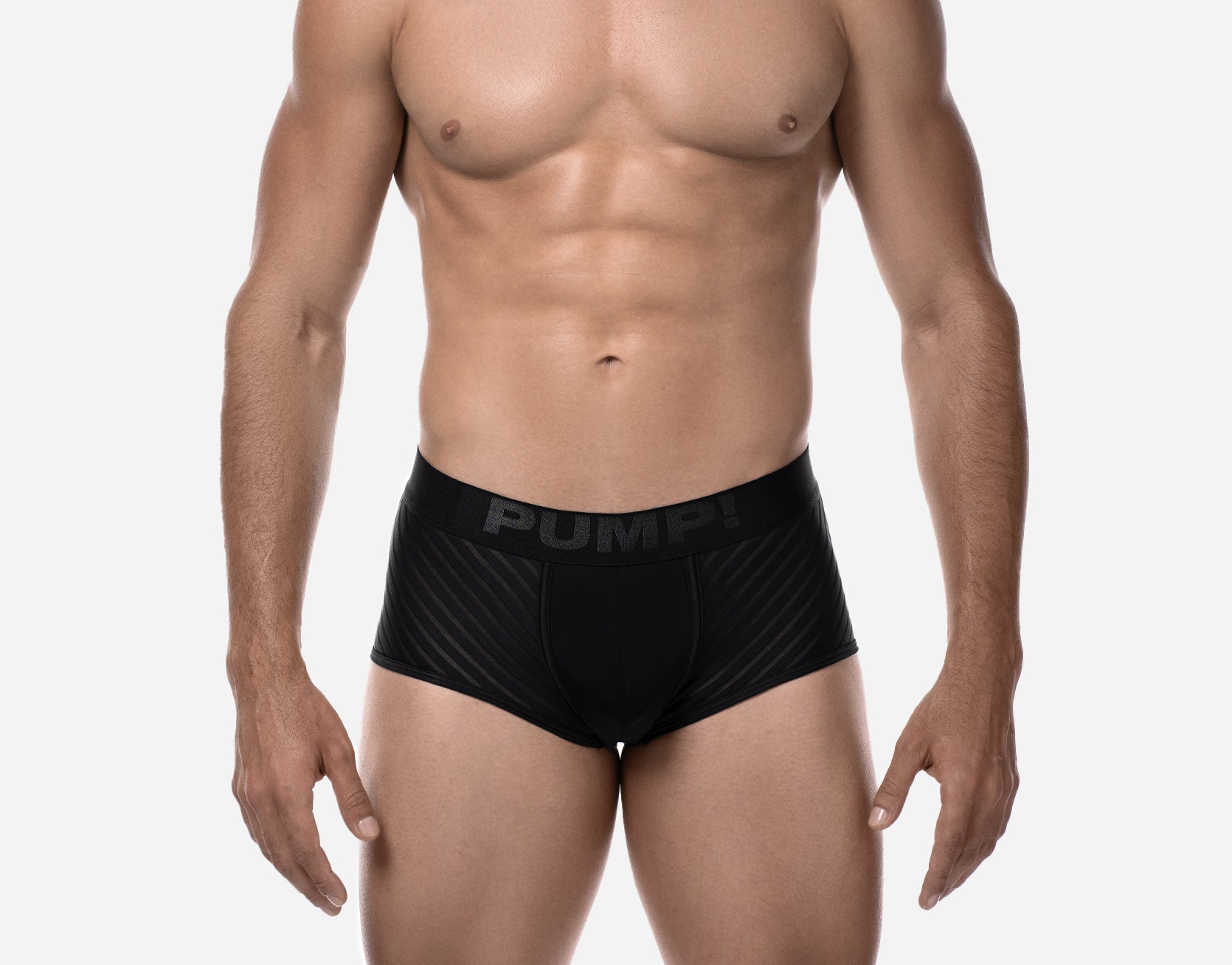 PUMP! Whisper Black Boxer