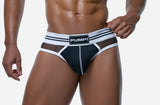 PUMP! Sail Cotton and Mesh Thong