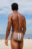 Modus Vivendi Watersports Tan Low Cut Swim Brief - BANG & STRIKE (view 7)