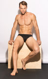 STRIKE PRO Black Microfibre Slip Brief - BANG & STRIKE