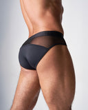 TEAMM8 Score Sheer Slim Brief Onyx (view 3)