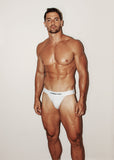 STRIKE PRO Core Cotton Jockstrap White - BANG & STRIKE (view 5)