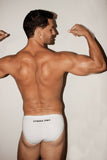 STRIKE PRO Core Cotton Slip Brief White - BANG & STRIKE (view 5)