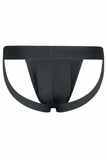STRIKE PRO Core Cotton Jockstrap in Graphite grey, front product shot