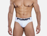 Pump underwear white mens thong
