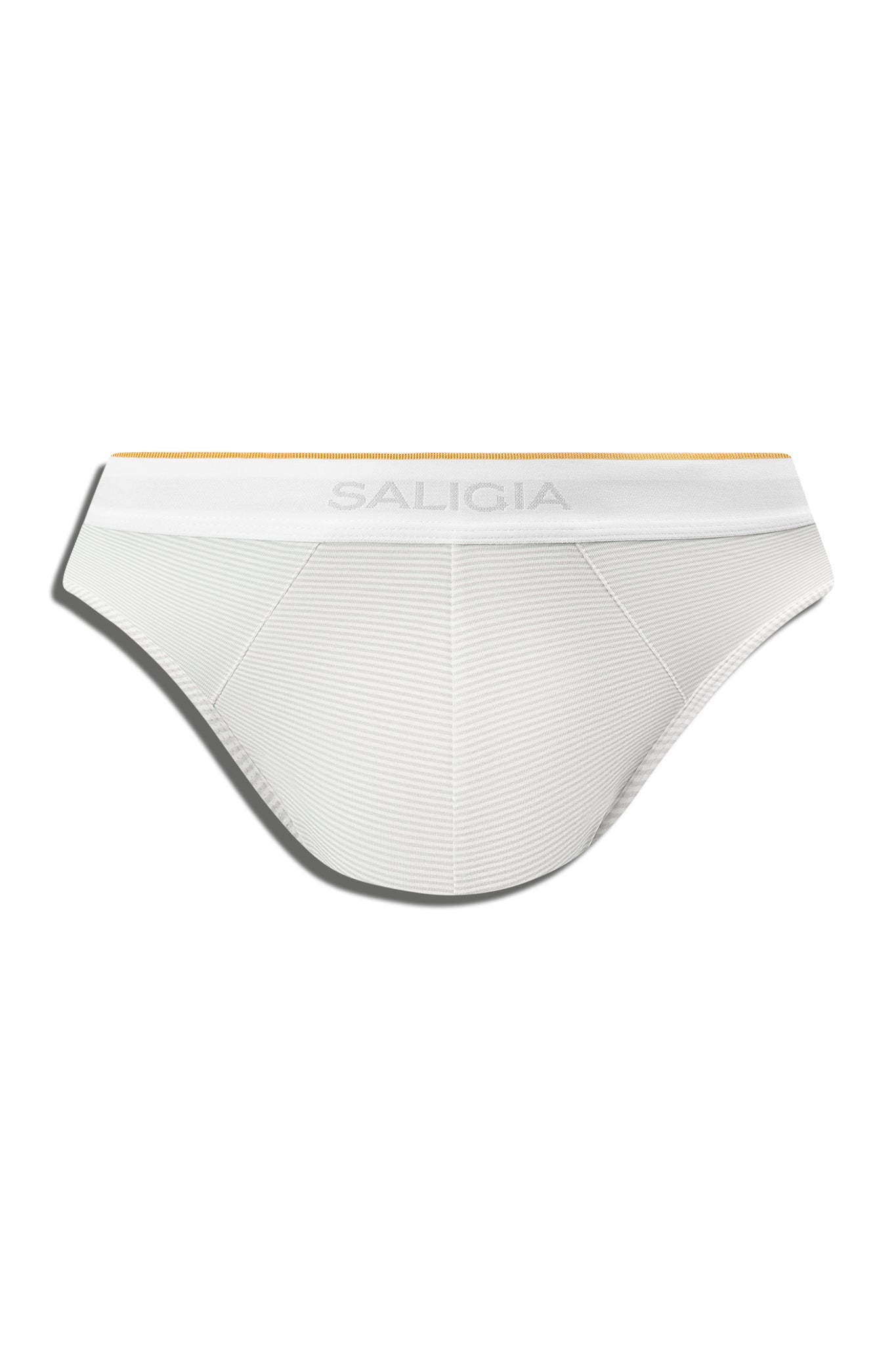 SALIGIA White Classic Striped Brief