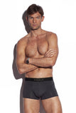SALIGIA Black Modal Classic Striped Trunk