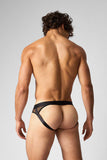 TEAMM8 Score Sheer Slim Jockstrap Onyx (view 2)