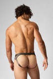 TEAMM8 Score Sheer Slim Jockstrap Pewter (view 2)