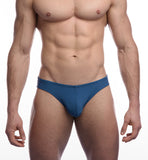 PUMP! Blue Water Cheekies Swim Brief - BANG & STRIKE