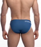 PUMP! Blue Water Cheekies Swim Brief - BANG & STRIKE