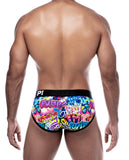 PUMP! Drip Graffiti Brief - BANG & STRIKE