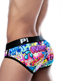 PUMP! Drip Graffiti Brief - BANG & STRIKE