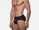 PUMP! Military Green Ribbed Brief - BANG & STRIKE